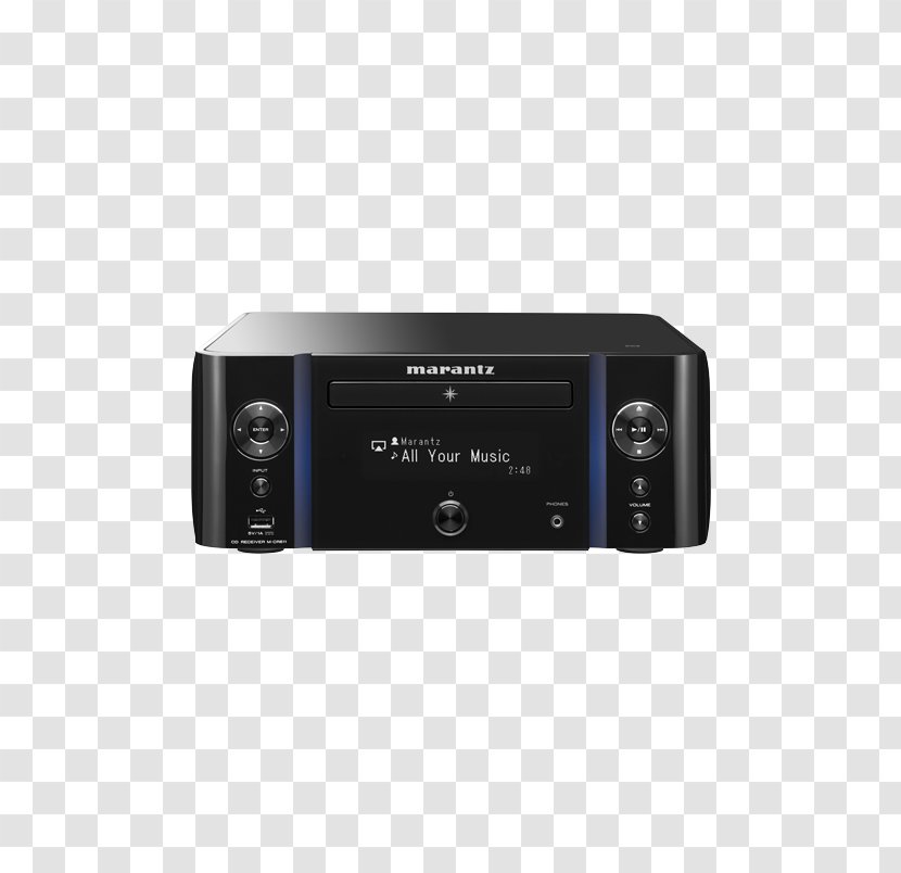Marantz M-CR611 Radio Receiver High Fidelity AV - Computer Network - Bluetooth Sound System Transparent PNG