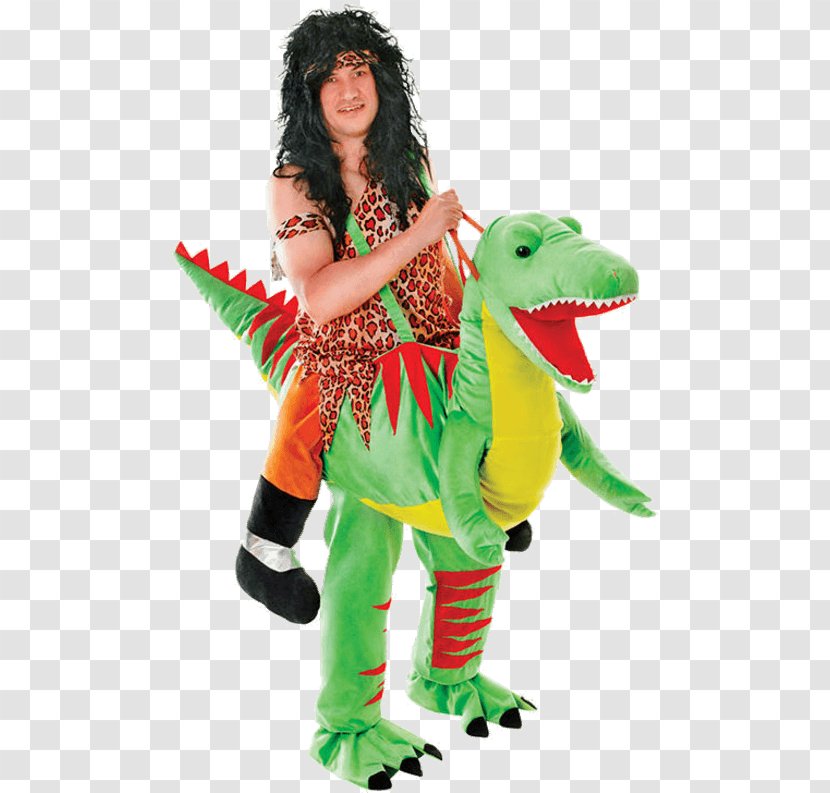 Tyrannosaurus Costume Party Clothing Inflatable - Shoulder Strap - Dinosaur Transparent PNG