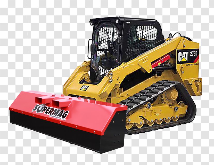 Caterpillar Inc. Skid-steer Loader Tracked Heavy Machinery - Construction Equipment - Bucket Transparent PNG