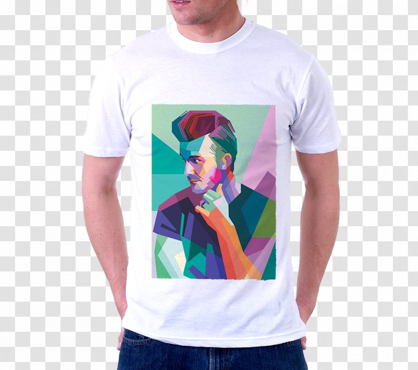 T-shirt Polo Shirt Pop Art Crew Neck Transparent PNG