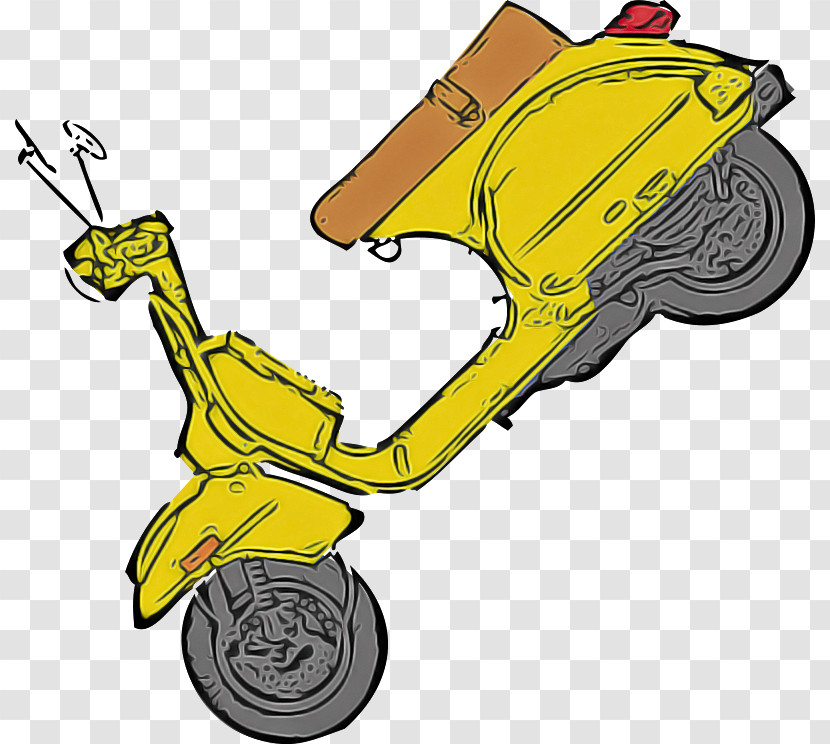 Vehicle Riding Toy Line Art Transparent PNG