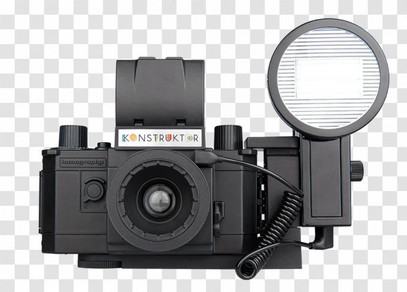 Photographic Film Lomography Konstruktor Single-lens Reflex Camera - Digital Slr Transparent PNG