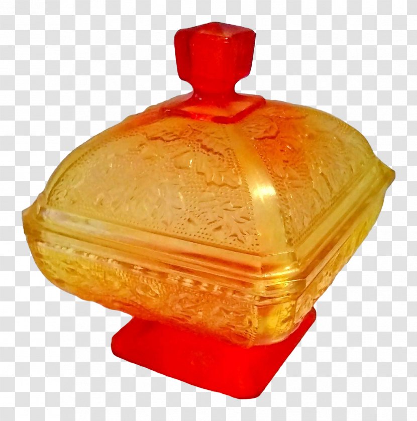 Amberina Depression Glass Tableware Chairish - Orange Transparent PNG