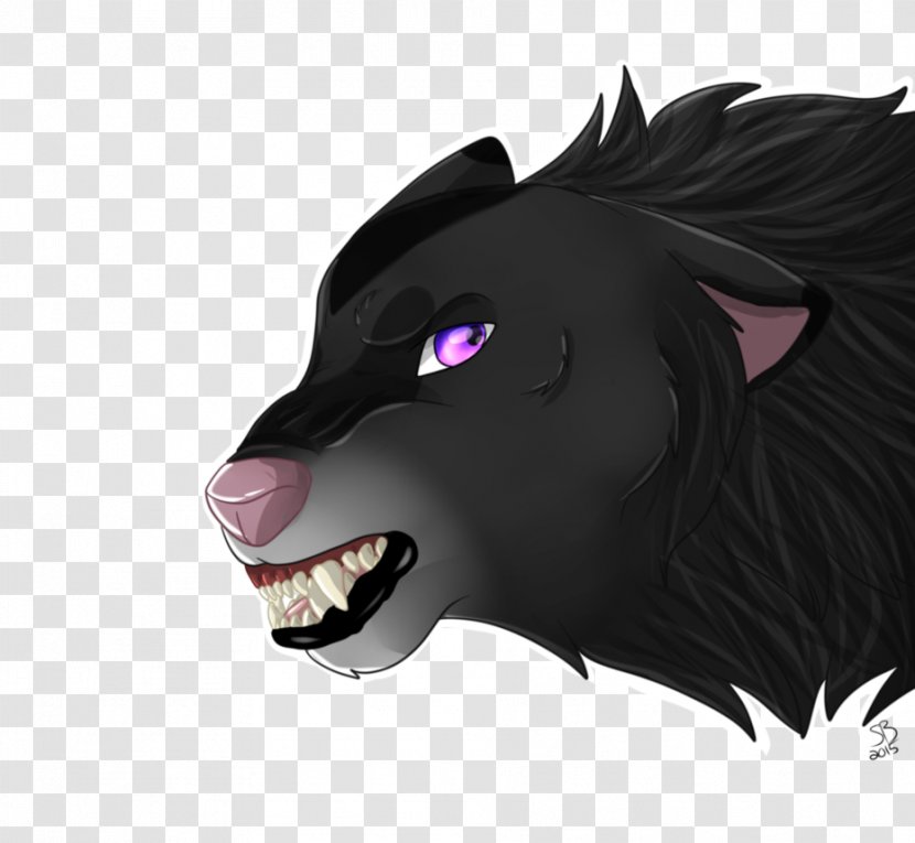Whiskers Big Cat Mermaid Gray Wolf - Mythical Creature Transparent PNG