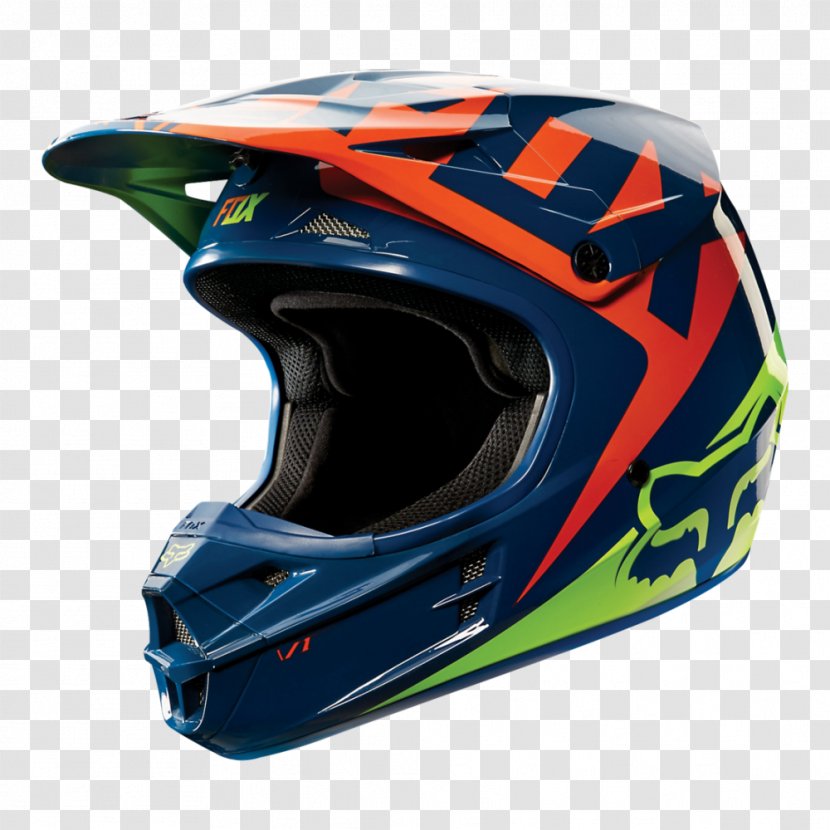 Motorcycle Helmets Fox Racing Helmet - Bicycle Transparent PNG