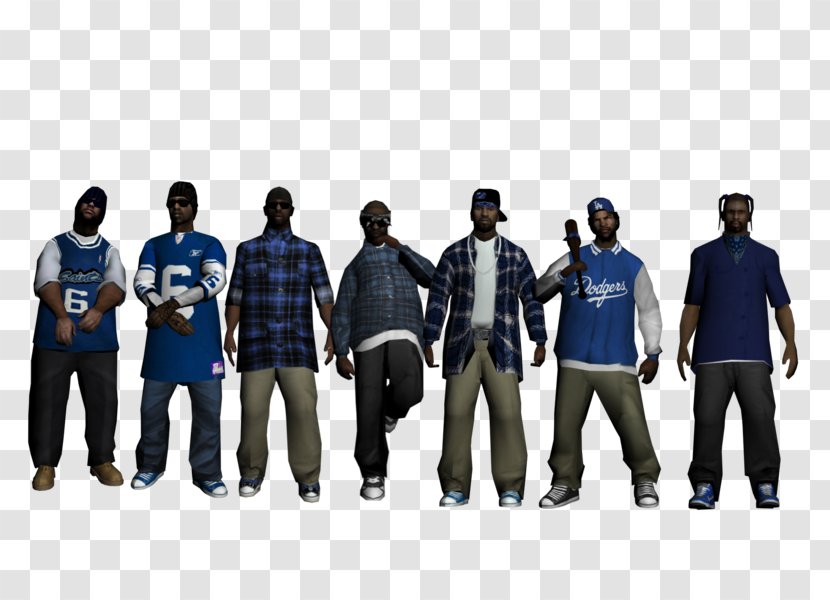 Grand Theft Auto San Andreas Auto V Multiplayer Crips Mod Rockstar North Gangs Transparent Png - gta 5 grand theft auto 5 beast boy grand opening roblox