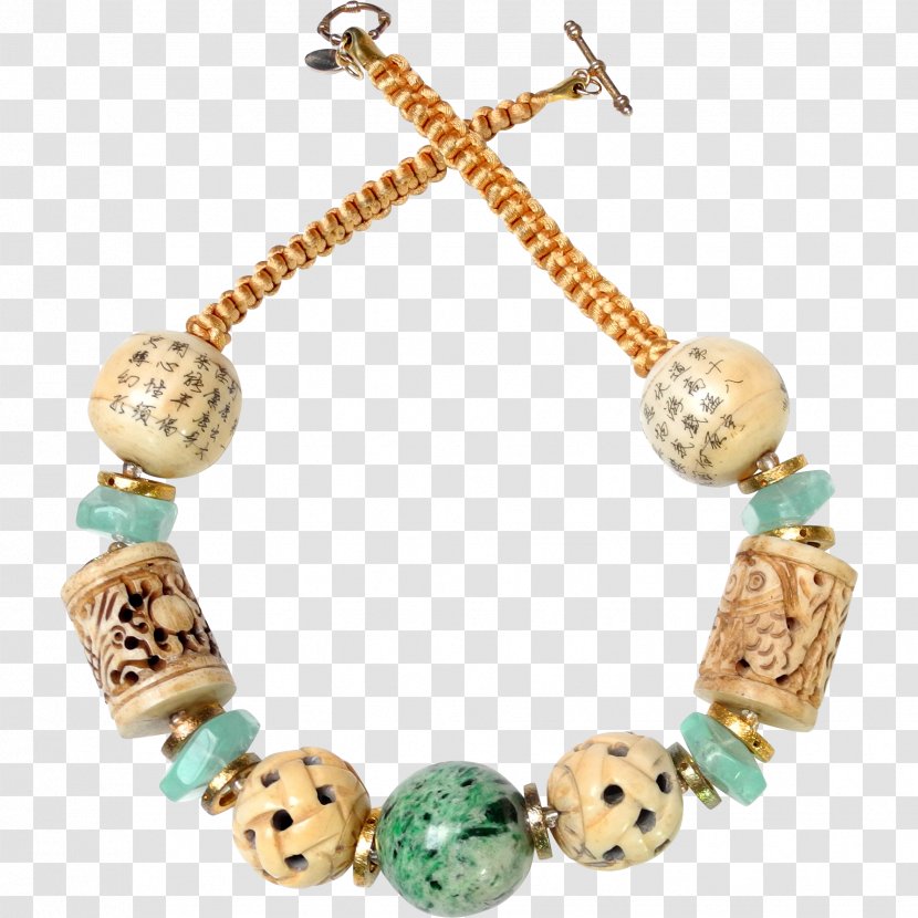 Turquoise Necklace Bracelet Bead Body Jewellery - Gemstone Transparent PNG
