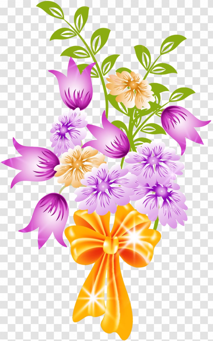 Flower Bouquet Desktop Wallpaper Clip Art - Flowering Plant - Lilac Transparent PNG