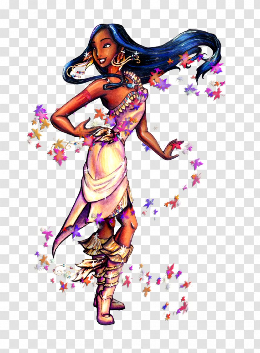 Pocahontas Disney Princess Drawing Colors Of The Wind Walt Company Transparent PNG