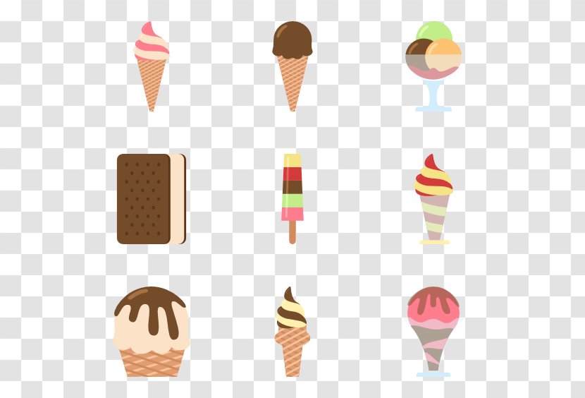 Ice Cream Cones Dessert Clip Art - Dairy Product - First Communion Transparent PNG