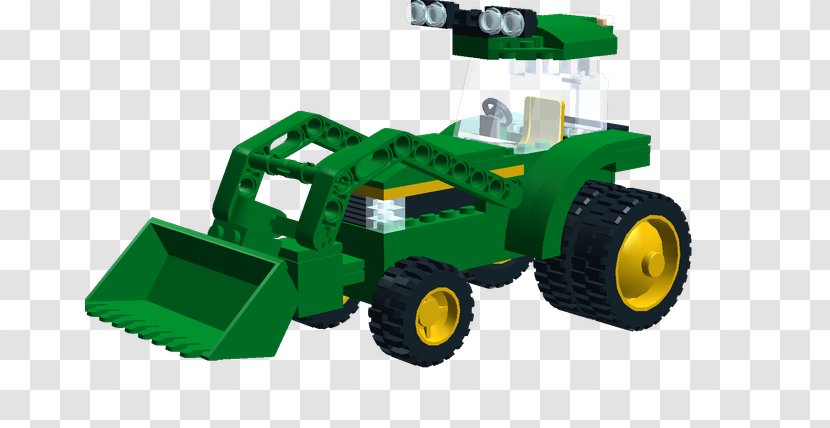 LEGO Tractor Product Design Toy Block - Agricultural Machinery - Lego Transparent PNG
