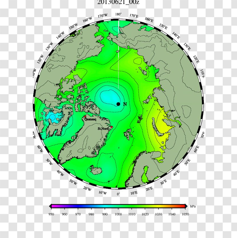Arctic Ocean Map Canada Polar Regions Of Earth Northwest Passage - Green - Canadian Archipelago Transparent PNG