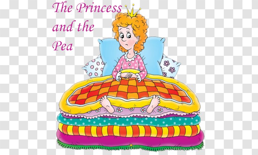 The Princess And Pea Royalty-free Illustration - Fairy Tale - Hand Painted Transparent PNG
