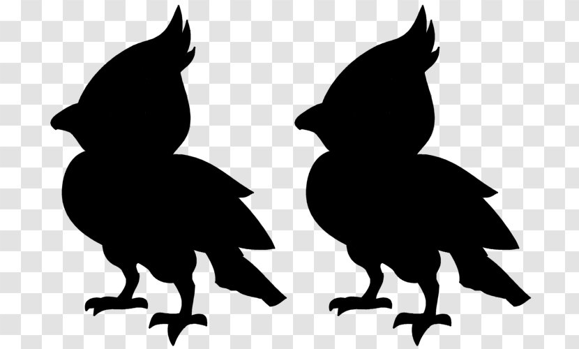 Clip Art Fauna Silhouette Beak Chicken As Food - Wing Transparent PNG