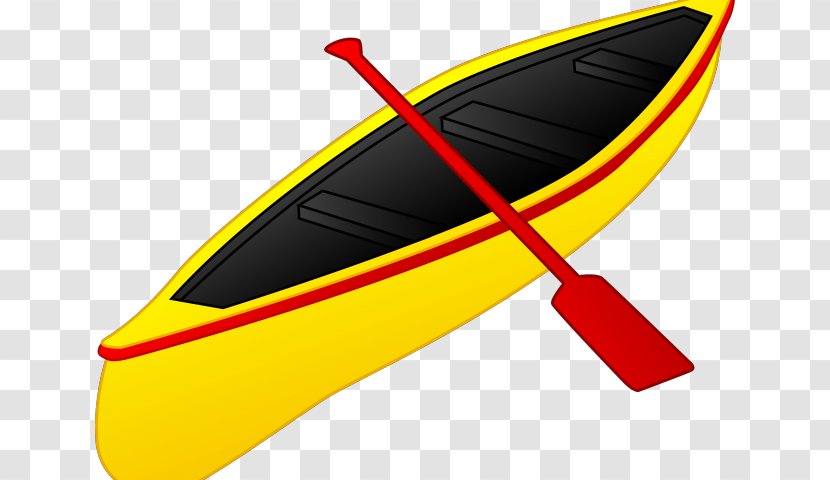 Clip Art Kayak Canoe Openclipart Free Content - Paddle - Padule Transparent PNG
