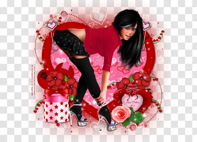 Valentine's Day Shoe Design M - Smile - Love Potion Transparent PNG