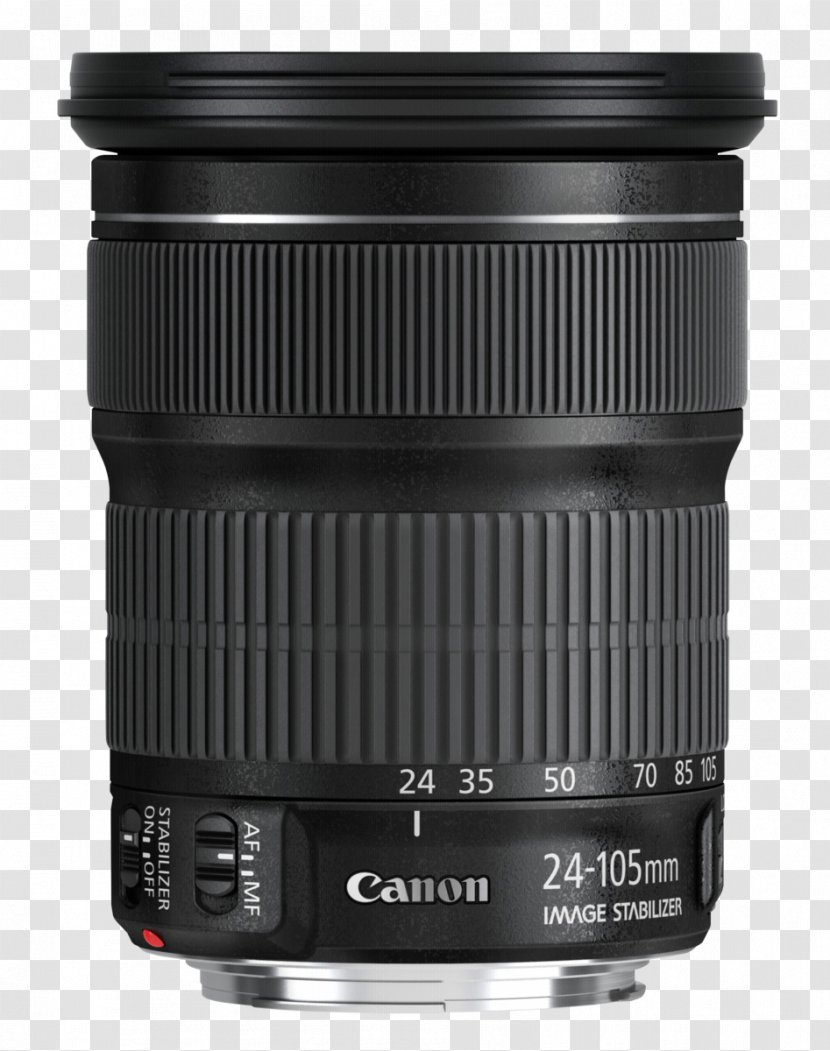 Canon EF Lens Mount EOS 24–105mm Zoom 24-105mm F/3.5-5.6 IS STM - Digital Camera Transparent PNG