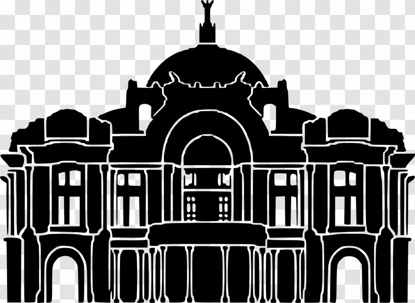 Palacio De Bellas Artes, Mexico City Clip Art - Medieval Architecture - Castle Transparent PNG