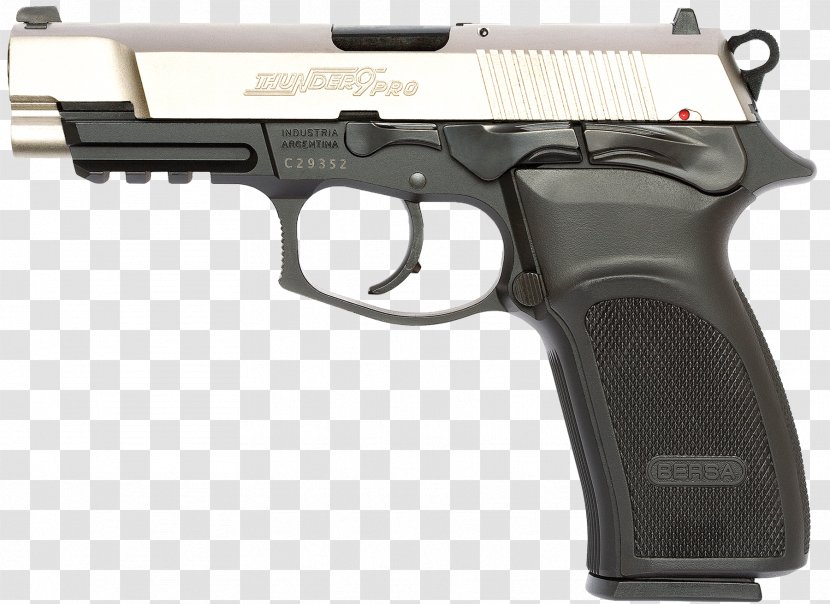 Bersa Thunder 9 380 Pistol Firearm - Handgun Transparent PNG