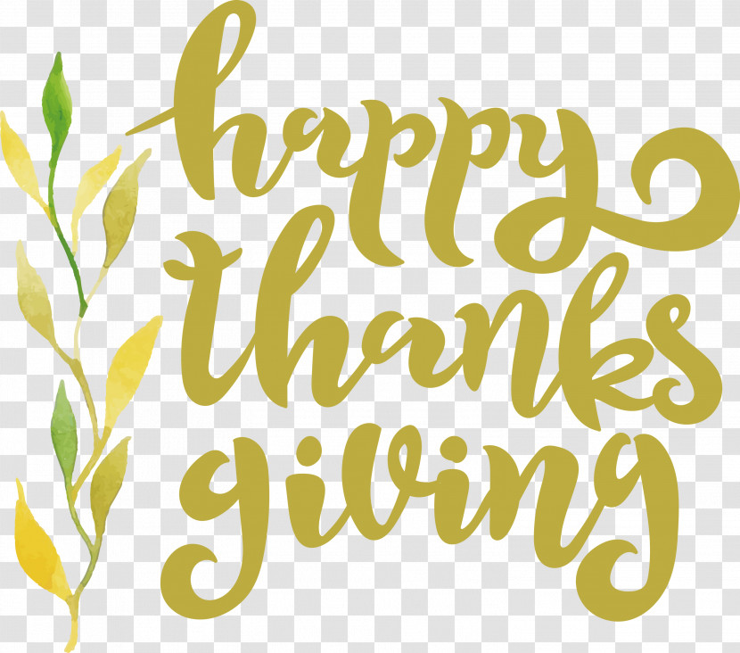 Happy Thanksgiving Transparent PNG