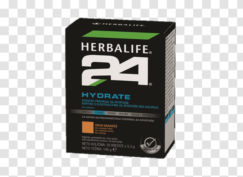 Herbalife Nutrition Hydrate Sports & Energy Drinks Dietary Supplement - Drink Transparent PNG
