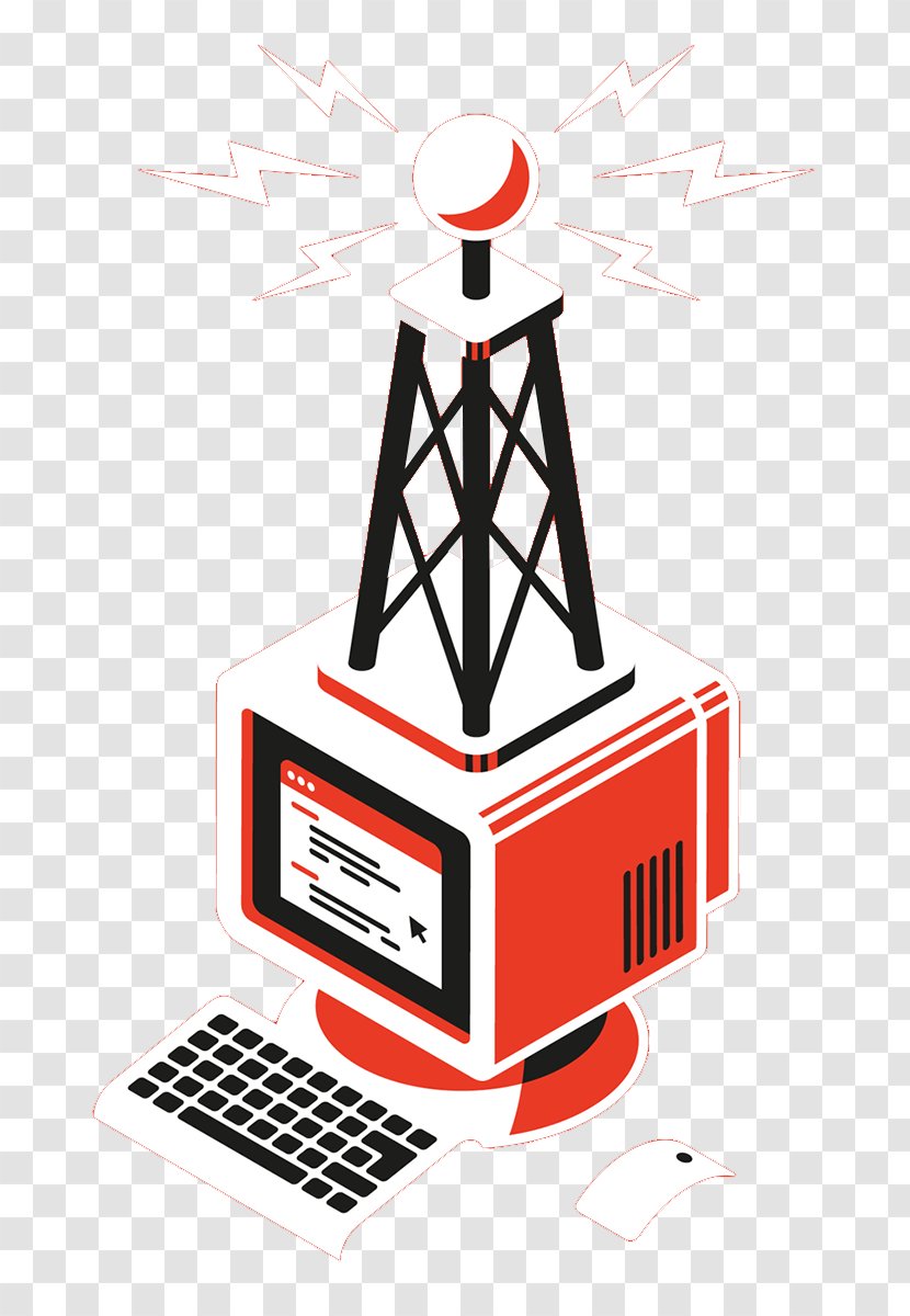 Graphic Design Illustration - Radio - TV Antenna Transparent PNG
