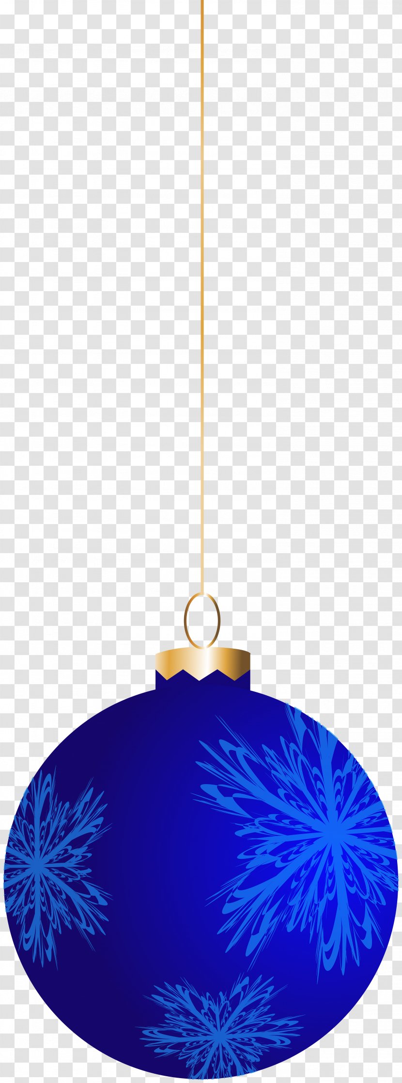 Christmas Ornament Decoration Santa Claus Clip Art - Blue - Ball Transparent PNG