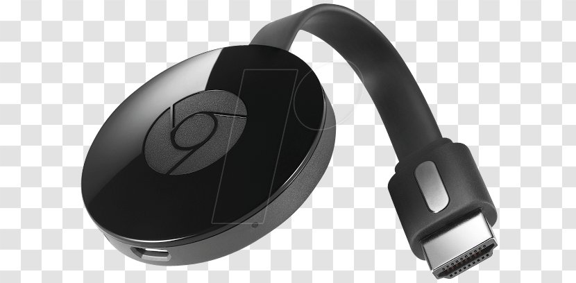 Google Chromecast (2nd Generation) Digital Media Player Television Streaming - Cable Transparent PNG
