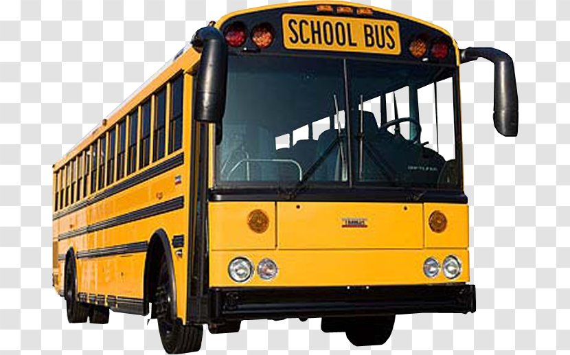 Thomas Built Buses School Bus - District Transparent PNG