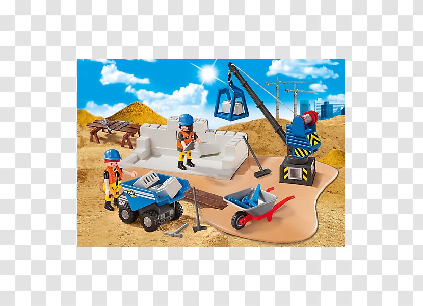 Playmobil Architectural Engineering Baustelle Toy LEGO - Play Transparent PNG