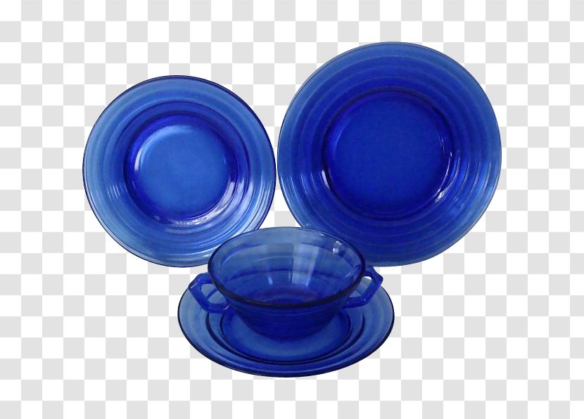 Plastic Cobalt Blue Bowl - Design Transparent PNG