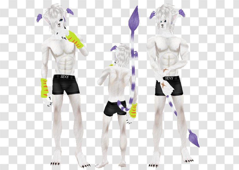 Gatomon Male Fur Character Hair - Costume - Kida Atlantis Transparent PNG
