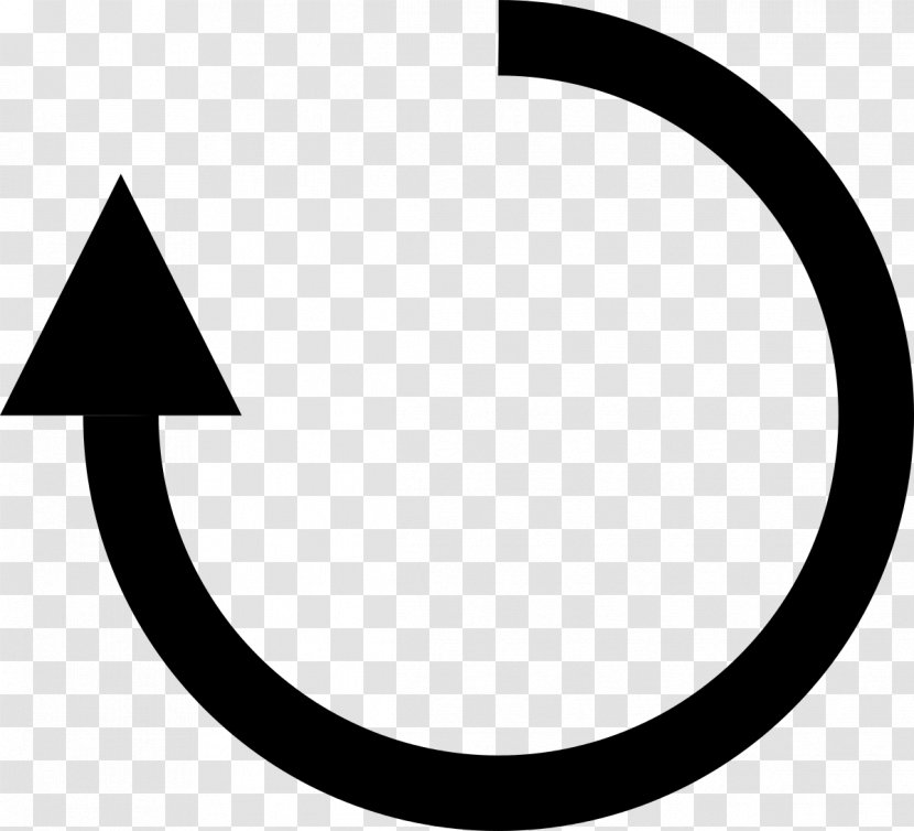 Clockwise Arrow Relative Direction Rotation - Symbol Transparent PNG