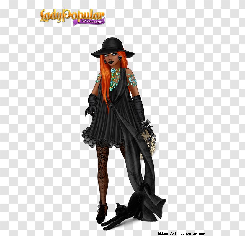 Lady Popular Video Game Fashion Woman - Headgear - Good Vs Evil Transparent PNG