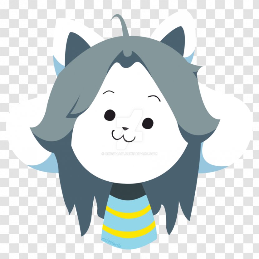 Undertale YouTube Animation Tenor - Blue - Faded Transparent PNG