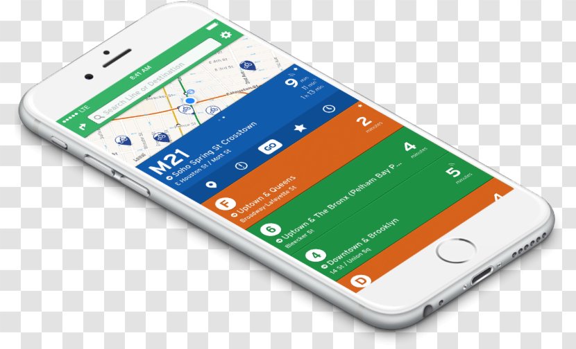 Bus Transit Public Transport - Apple Maps Transparent PNG