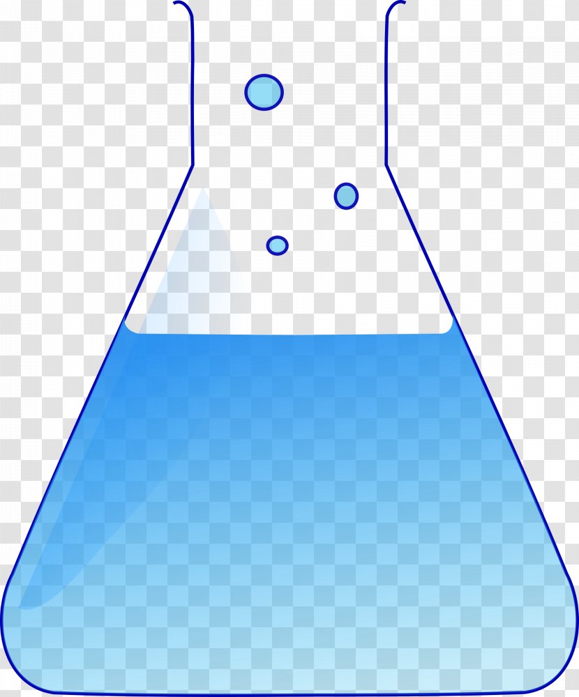 Chemistry Laboratory Flasks Beaker Clip Art - Flask Transparent PNG