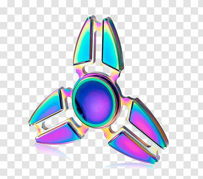 Fidget Spinner Fidgeting Toy Stress Anxiety - Child Transparent PNG