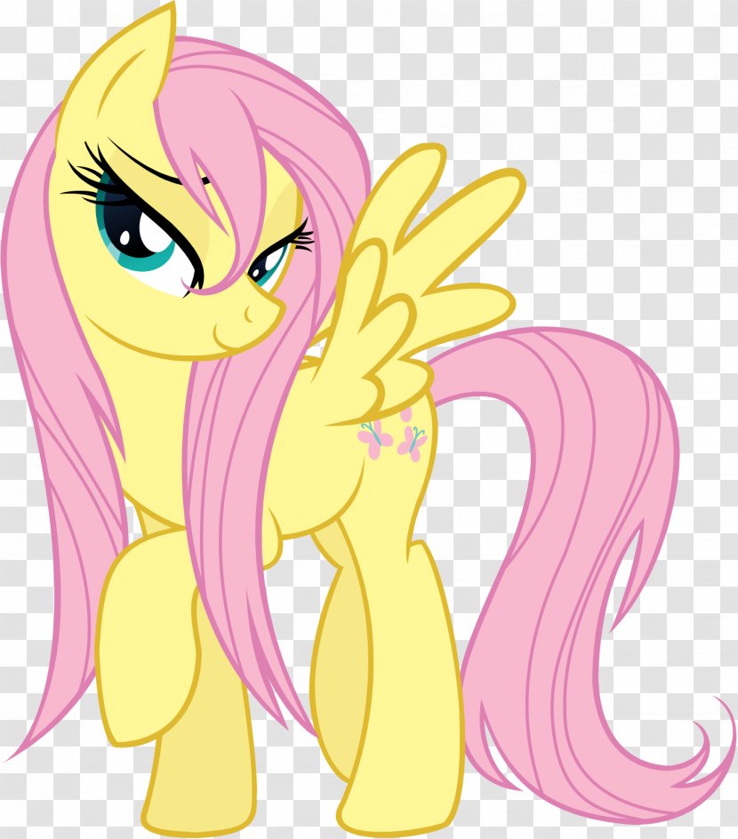 My Little Pony Rarity Fluttershy Princess Luna - Silhouette - Hair Style Transparent PNG