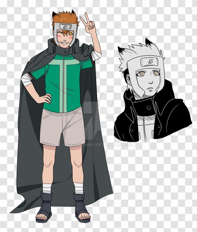 Naruto Art Character Drawing - Heart Transparent PNG