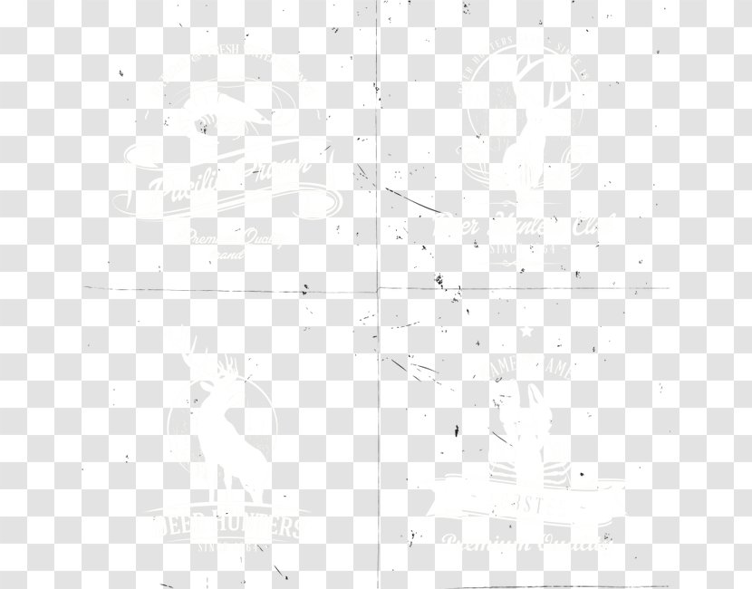 White Black Angle Pattern - Rectangle - Moose Lobster Transparent PNG
