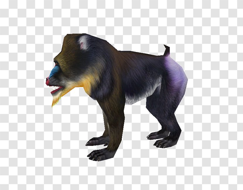 Zoo Tycoon 2 Mandrill Cercopithecidae Video Game Animal - Carnivoran Transparent PNG