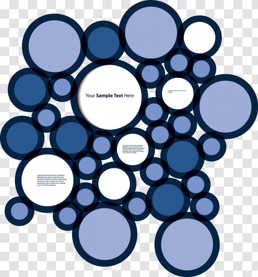 Circle Point Euclidean Vector - Blue - Circles Transparent PNG