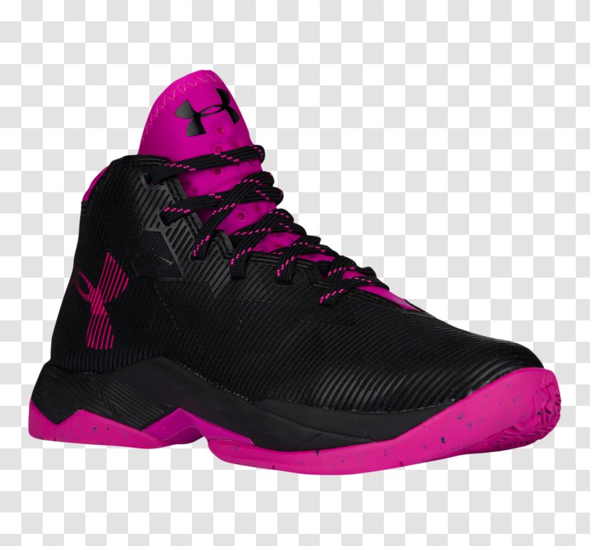 Under Armour Curry 2.5 Basketball Shoe Sports Shoes - Pink - KD Boys Size 5 Transparent PNG