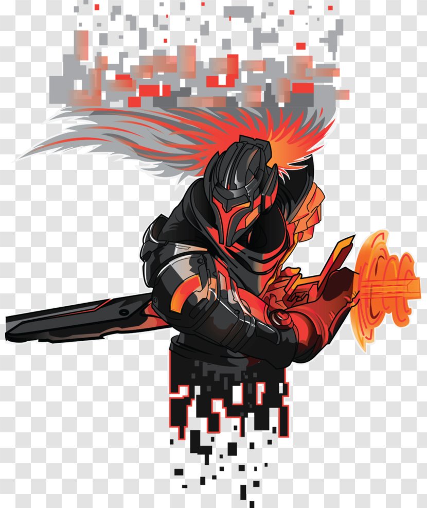 League Of Legends WildStar Riot Games Video Game Fan Art - Silhouette - Zed The Master Sh Transparent PNG