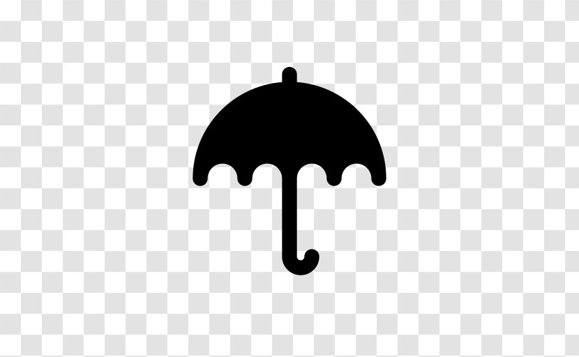 Paper Umbrella Clip Art - Black Transparent PNG