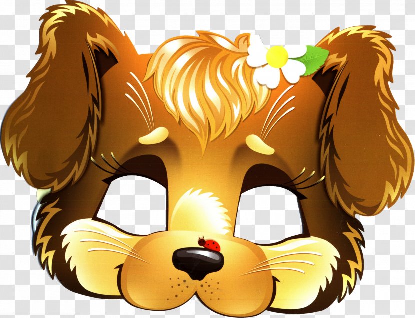 Dog Paper Mask Carnival Pattern - Wholesale Transparent PNG