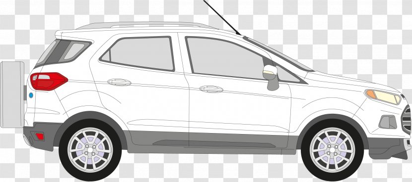 Ford Motor Company 2018 EcoSport Car Railing Vehicle - Auto Part Transparent PNG