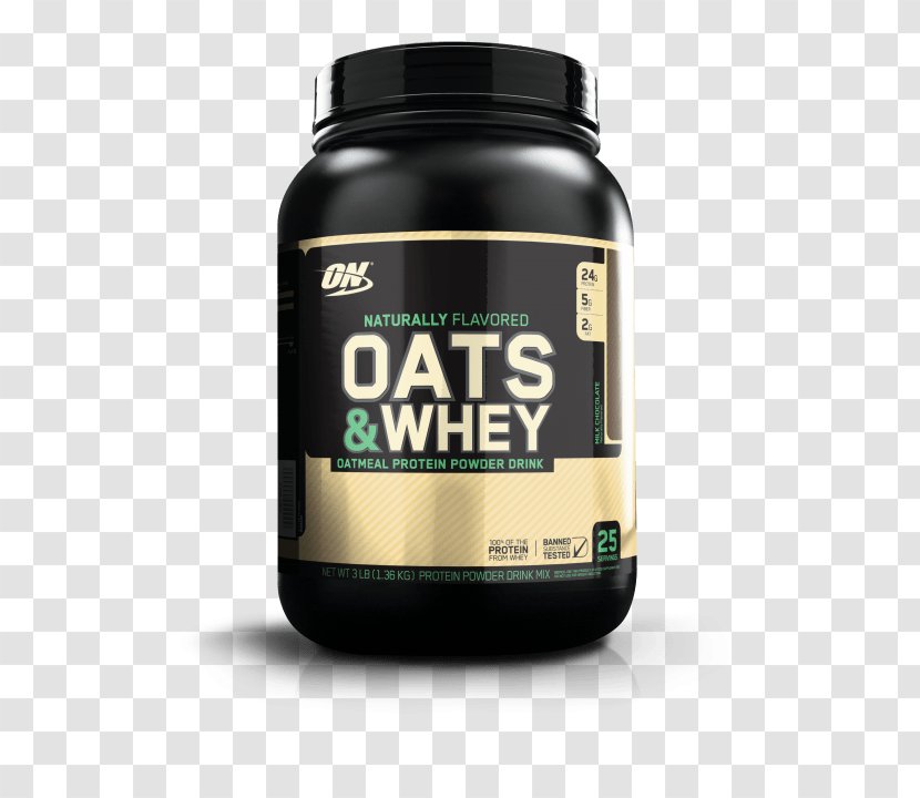 Chocolate Milk Whey Protein Optimum Nutrition Gold Standard 100% - Flavored Transparent PNG