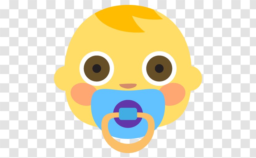 Emoji Infant Child Sticker Pacifier - Beak Transparent PNG